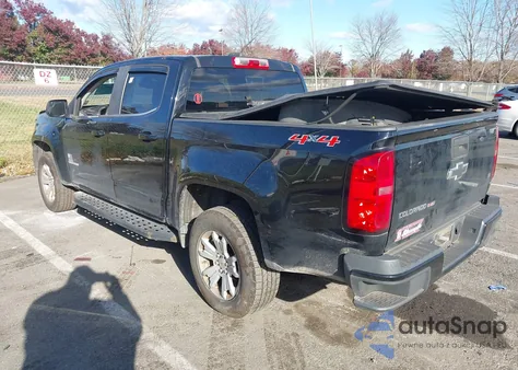 2019 Chevrolet Colorado Lt из США, поврежденный, VIN 1GCGTCENXK1101538